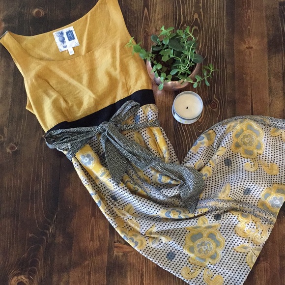Anthropologie Dresses & Skirts - Anthropologie - edme&esyllte yellow dress